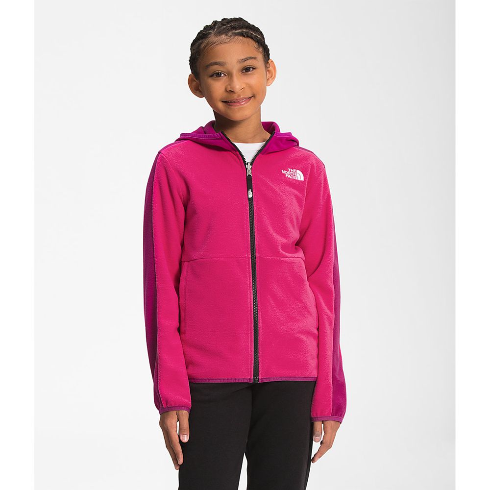 The North Face Hoodie Youth Australia - The North Face Glacier Full Zip Rose (SQK-921673)